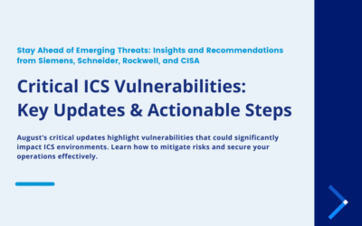 ICS Critical Patch Updates: August 2025 