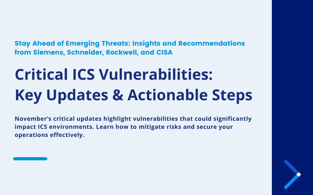 ICS Critical Patch Updates: November 2025 