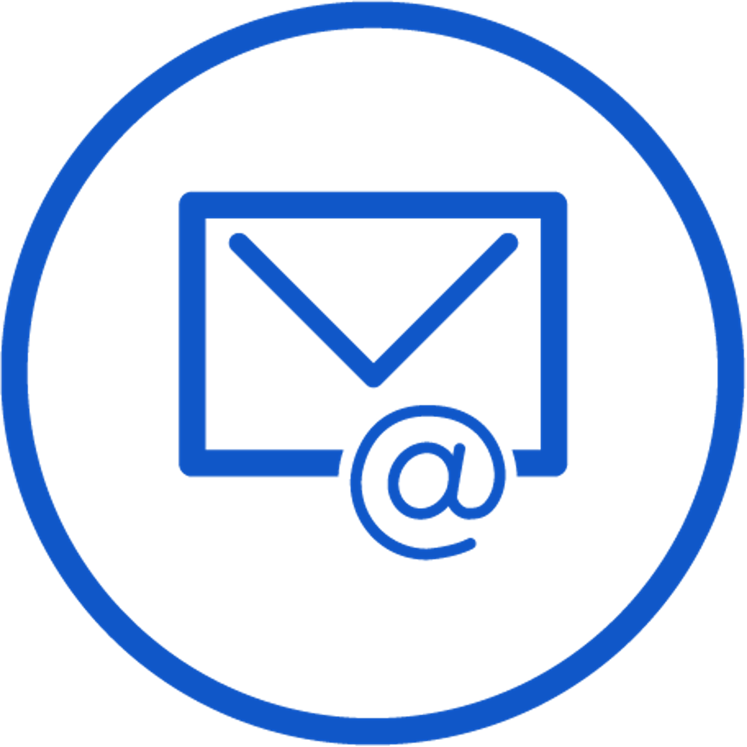 Icon representing an email.